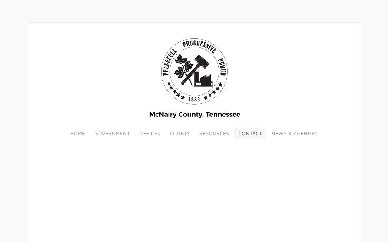 McNairy County court dates contact directory