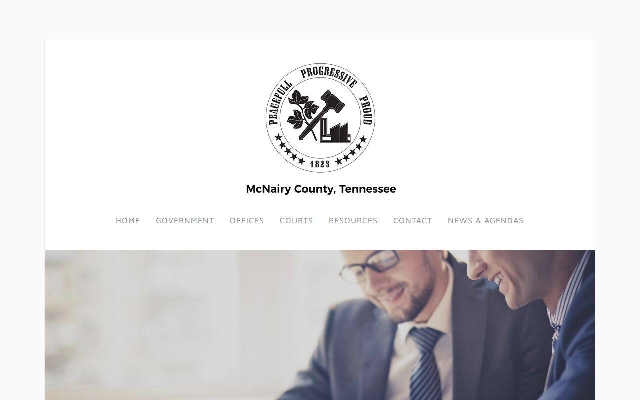 McNairy County court record search County Clerk distinction